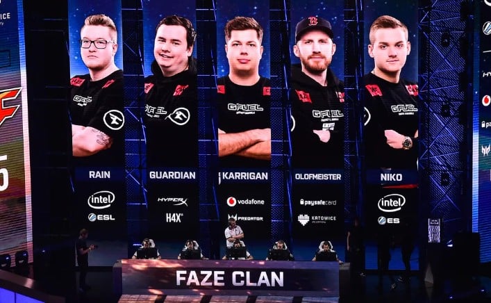 Faze Clan đội tuyển eSports hàng đầu tại giải đấu FPS